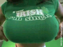 richst0ne:Happy St. Patricks Day! Let’s get drunk and fuck!  My favorite day of the year. I love those tits