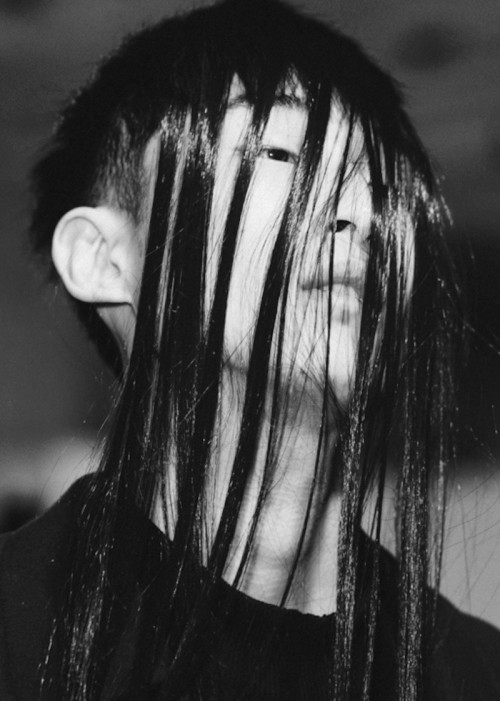 Sang Woo Kim Photographed by Owen Reynold Backstage @ Christopher Shannon F