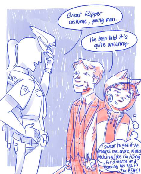 Me, At Like 3 In The Morning: What If Hannigram But Tiny? & Halloween?
