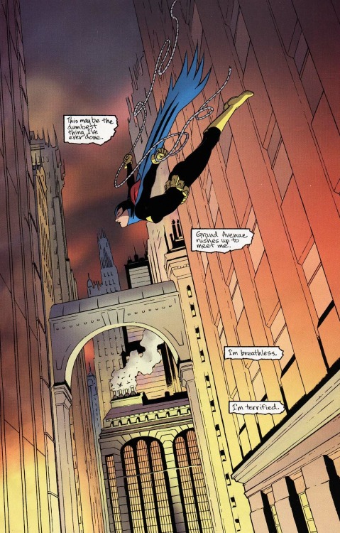 From Batgirl: Year One #4 by Beatty/Dixon/Martin.