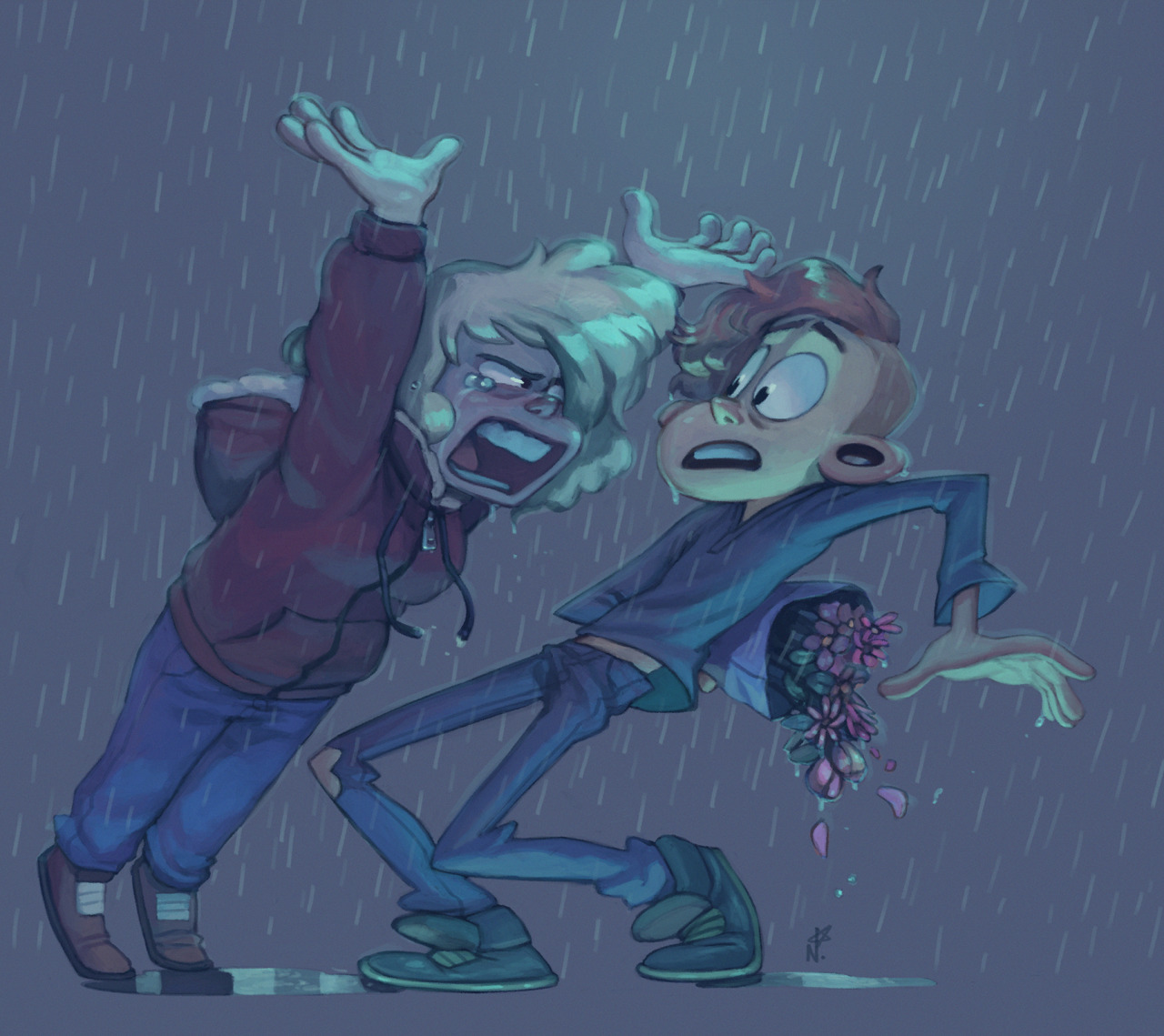 bloochikin:  Sadie and Lars won this week’s character poll! Thanks to everyone