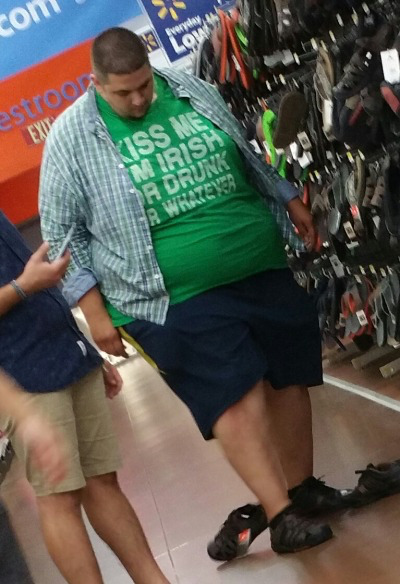 Fvck.. Hes Huge. Look At His Shape. Hes So Wide And Large. Probably Has To Pass Through A Door Sideways