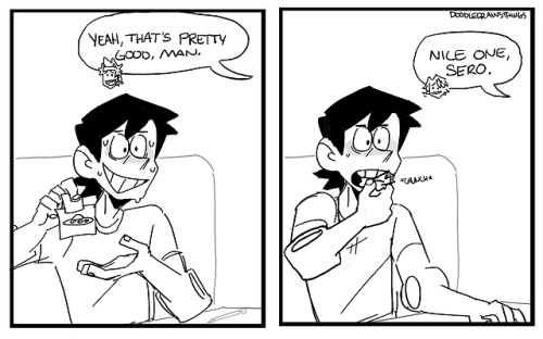doodledrawsthings:  My friend told me a joke once that involved tape