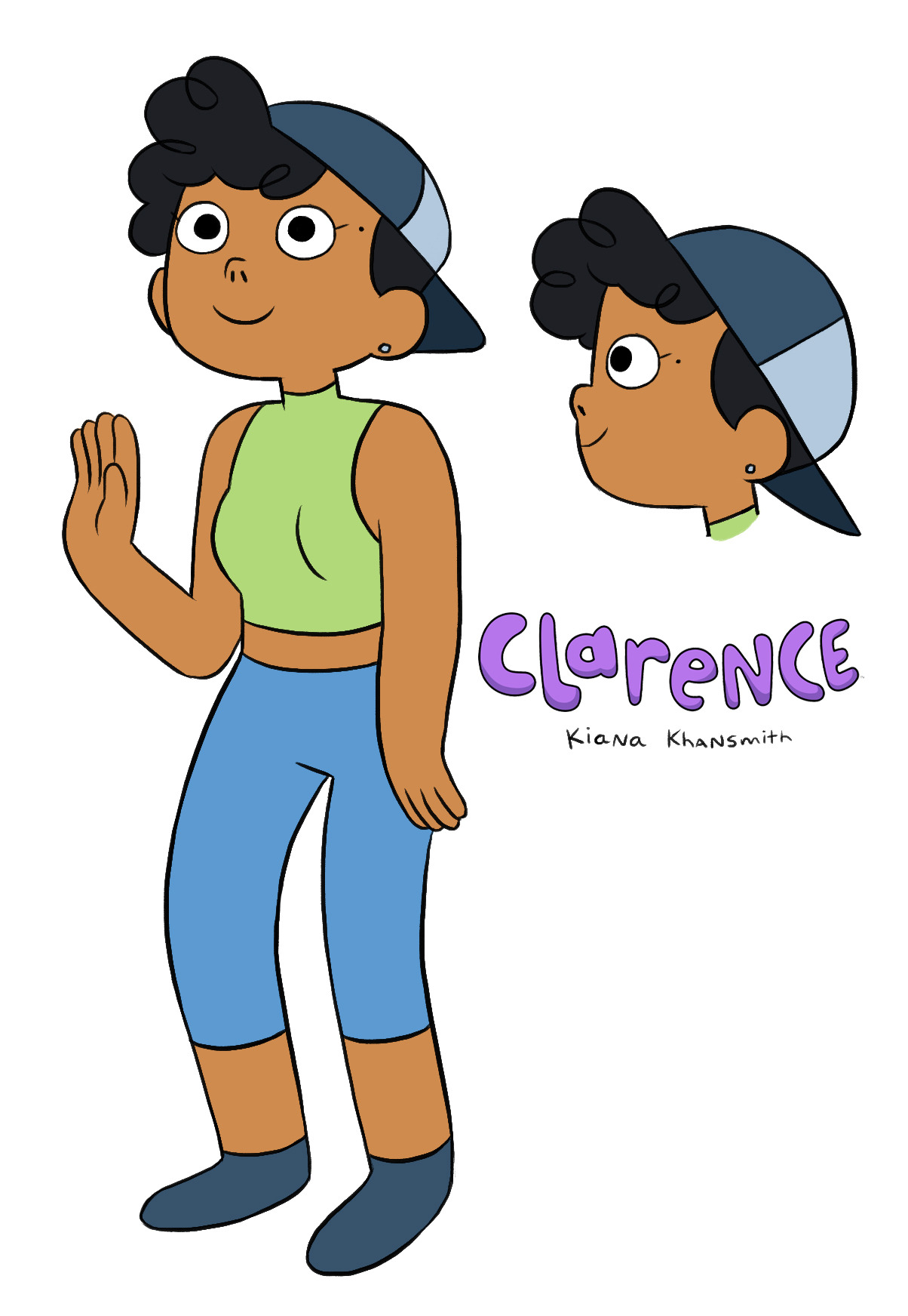 Me as a Clarence character! It's such cute show... - Kiana Khansmith