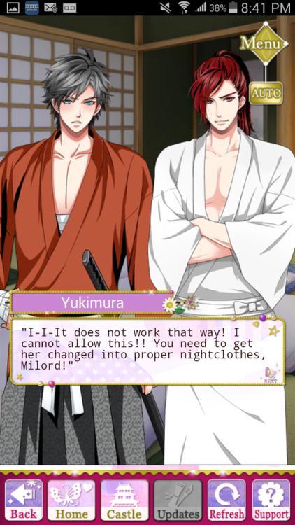 missydaydreams:  Yukimura GTFO! Shingen PLEASE change your mind again Draughts of Moonlight event; S