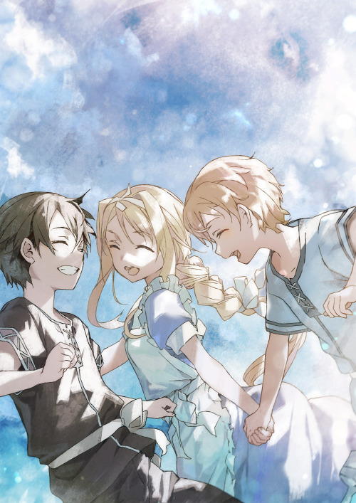 Our memories are right here.- SWORD ART ONLINE -Alicization- War of Underworld
