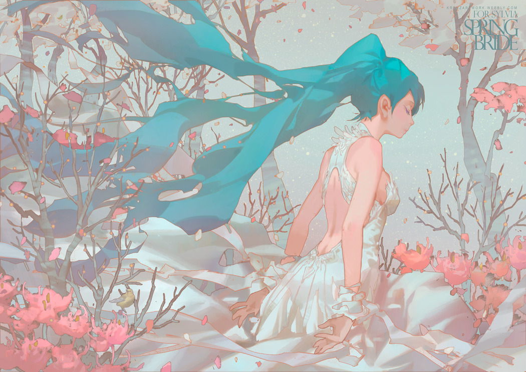 animecorecollection:  SpringBride by Cushart 