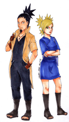 midorichan12:  From power couple to power parents…Shikadai, you lucky boy!