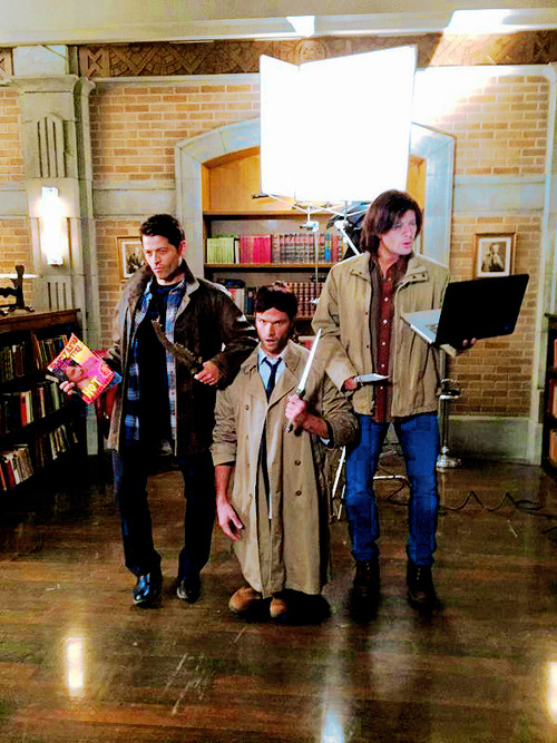 mishasminions:  THESE THREE THO. JUST IMAGINE THE SHENANIGANS WE DON’T SEE 
