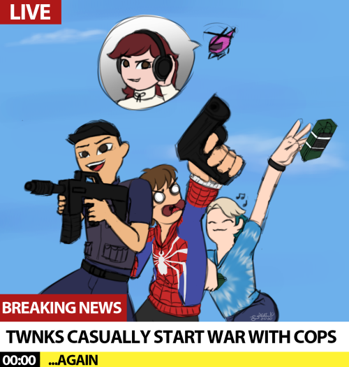 Twonks Casually Start A War With LSPD... Again.
