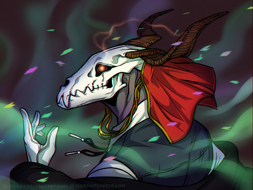 seagerdy: Elias Ainsworth from The Ancient Magus’ Bride Current favorite ongoing manga. Pretty