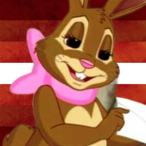 yourfaveisgoingtosuperhell: The Caramel Bunny from the Cadbury’s Caramel adverts is going to s