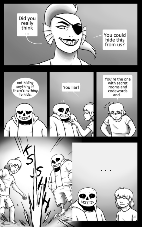 undertalethingems: Unexpeted Guests: Page 6 First / Previous / Next Undyne no. A considerably longer