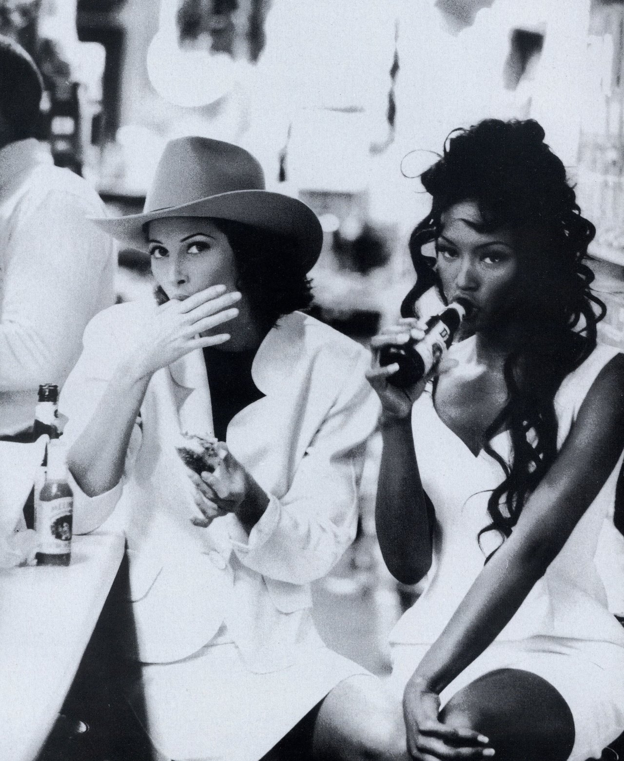 midnight-charm:  “Born in the USA”  Christy Turlington &amp; Naomi Campbell