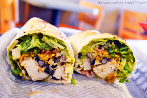 Baja Chicken Burrito from Tropical Smoothie