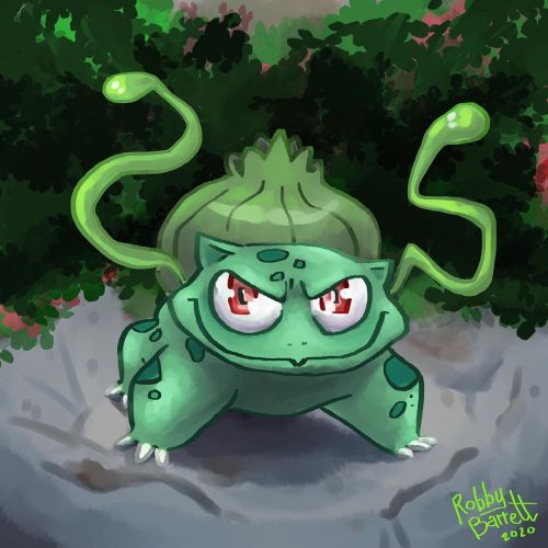 An angy bulbasaur 