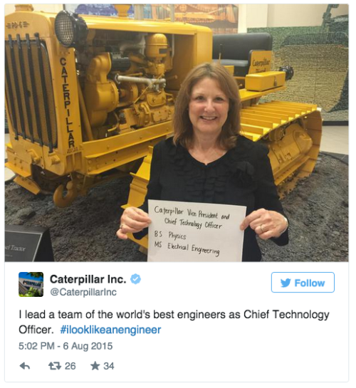 upworthy:She never dreamed having her picture taken to recruit engineers would turn out to be a co