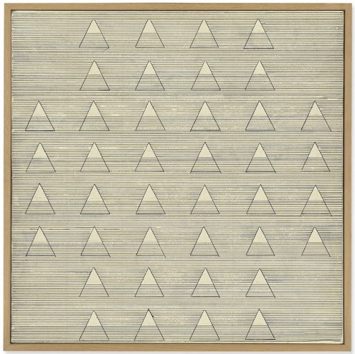 artsyloch: Agnes Martin | Words ink and graphite on paper mounted on canvas24 x 24in. (61 x 61cm.)ex