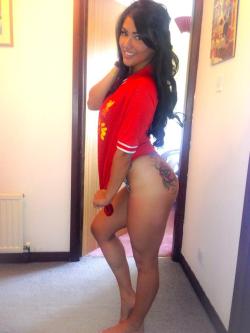 rebekahhlfc19:  my ass and Liverpool Football Club 2 of the best things in the world (well maybe my ass isnt but LFC definately is) .xx