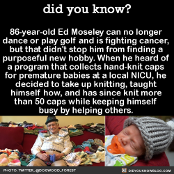 did-you-kno:  86-year-old Ed Moseley can