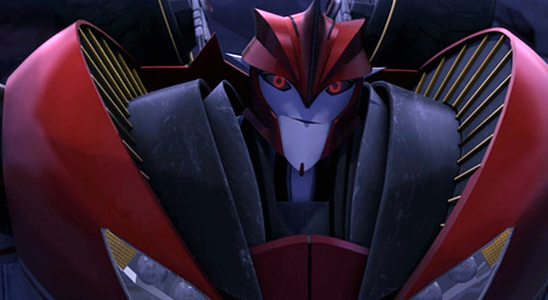 devilsunday:Screencaps of my favorite characters ↳Knockout; Transformers Prime