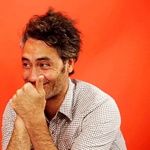 arthursweasley:random gifs of Taika Waititi [4/?]