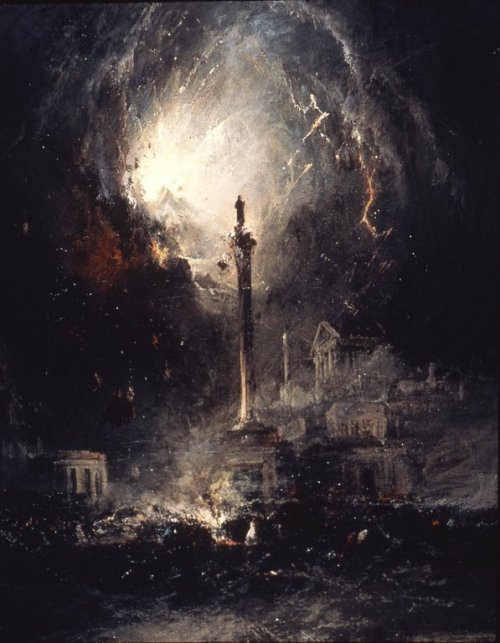 nuclearharvest:The Last Days of Pompeii by James Hamilton 1864