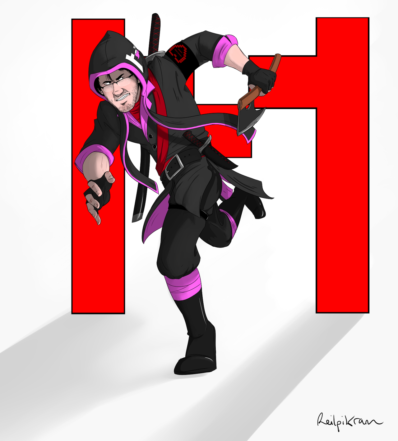 reilpikram:  There were some things bugging me about the first drawing I posted,