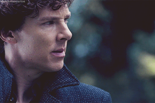aconsultingdetective:Gratuitous Sherlock GIFsHe’s a businessman, that’s all, and occasionally useful