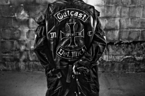 house-of-gnar:  Outlaw MC The oldest all black motorcycle club in the United States, originating in Detroit, Michigan in the late 1960’s.   Fuck yeah