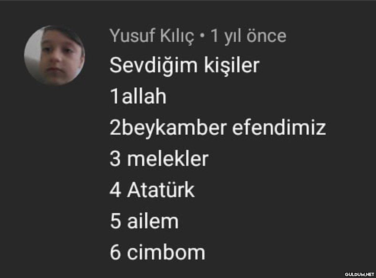 Yusuf Kılıç • 1 yıl önce...