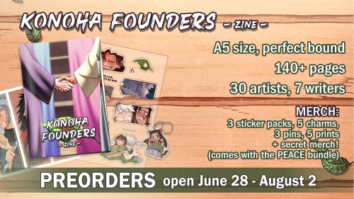 narutoevents: founderzine: PREORDERS OPEN While the whole world was fighting in endless wars, the br