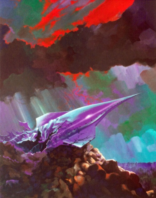 70sscifiart:  Unpublished artwork by Steve R Dodd. [Martin L Kennedy] 