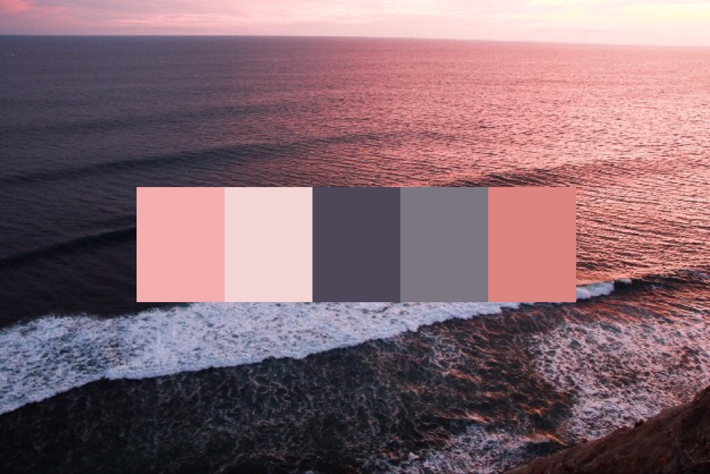 pink sunset Color Palette