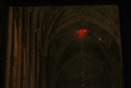 givemearmstopraywith:first views inside notre dame