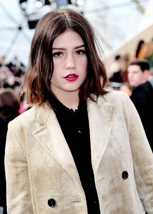 Breathtaking Queens — Adele Exarchopoulos attends the Louis Vuitton show