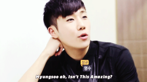 eteru:  probably only myungsoo finds sunggyu’s magic amazing