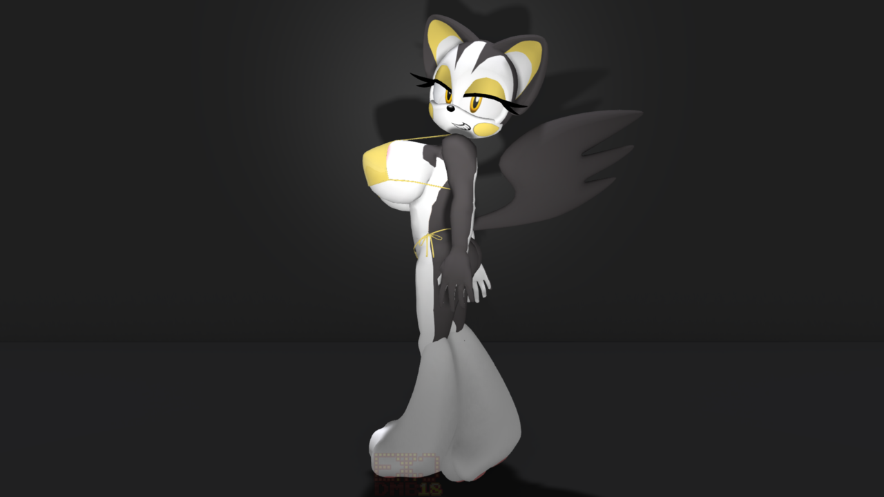 excybertiger: My first Pokemon girl design! Well created in the mobian/Sonic style.