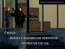 “I would murder a blackmailing newspaper