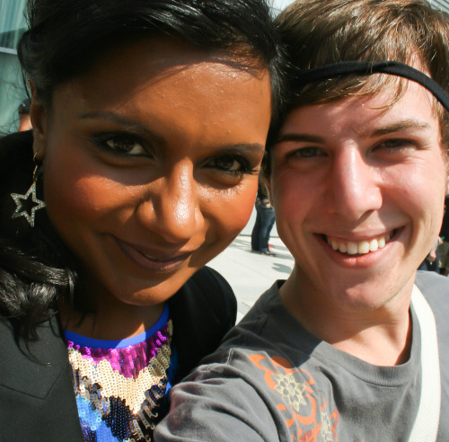 Here&rsquo;s an old pic of Mindy Kaling and I, taken a few years ago at the premiere of Despicab