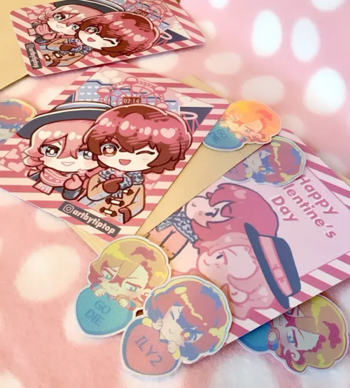 Happy Valentine's Day! Thank You For Taking Part In My Soukoku Giveaway!