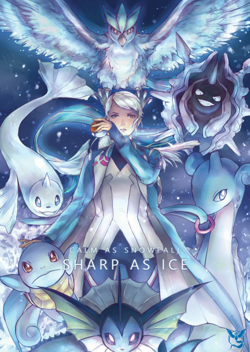 payoki:Calm as snowfall, sharp as ice. Team Mystic stands ready to fight! I will be selling this a