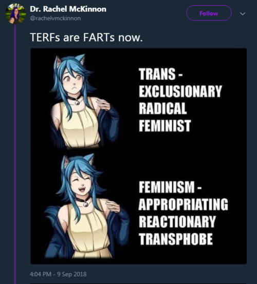 dmnsqrl: sadtransgirl: You cannot accuse feminists of appropriating feminism. ESPECIALLY WHEN so muc