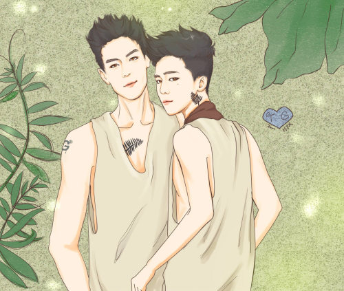 yellow-sprout:GTOP FANARTS Source: http://weibo.com/0811HYX