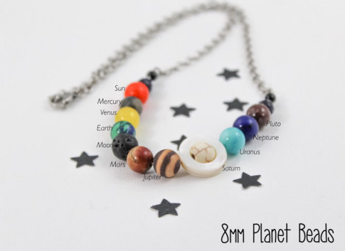 sosuperawesome:Outer Space Jewelry and Solar System Bracelet Making Kit by Outer Wonders on EtsyMore