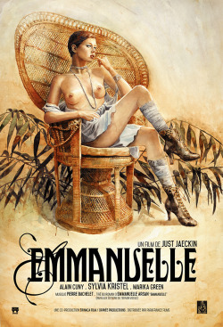 mirrormaskcamera:  jsrossbach:Hommage movie poster for Emmanuelle (Just Jaekin, 1974)x