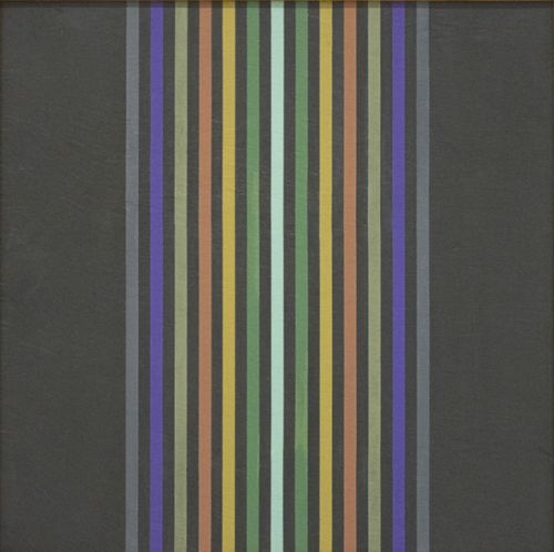 spacecamp1:Elio Marchegiani, Grammature di Colore - Supporto Lavagna N.1, 1977, Mixed media, 74.5 × 