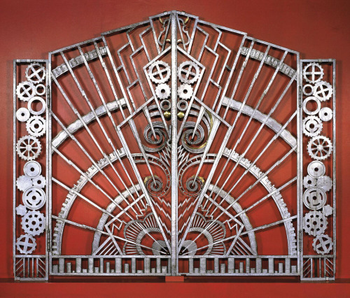 Chambellan, René Paul. Chanin Building Gate. 1928. Cooper-Hewitt Smithsonian Design Museum, New York