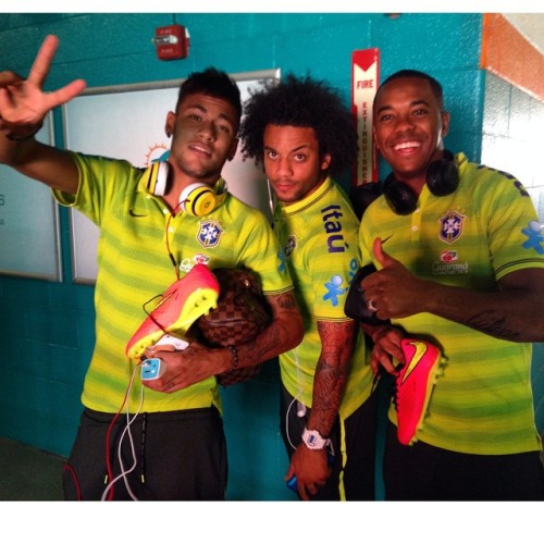dsjneymar:  Neymar, Marcelo & Robinho