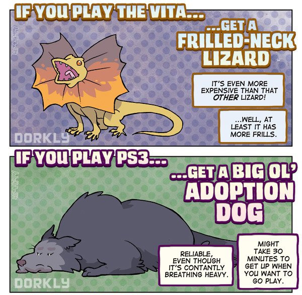 dorkly:  The Perfect Pet For Every Gamer